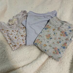 3 pack of shirts! American eagle, No comment girls, and wild fable!